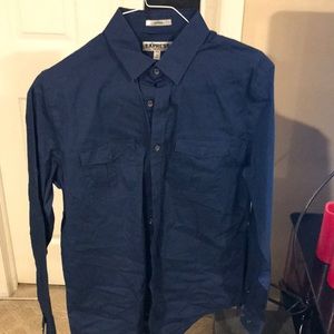 express mk2 fitted button down